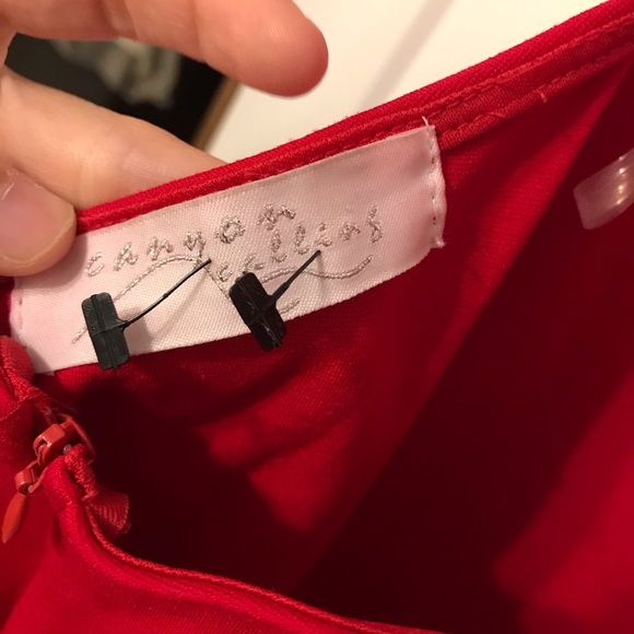 Red bodycon mini dress - Picture 6 of 6